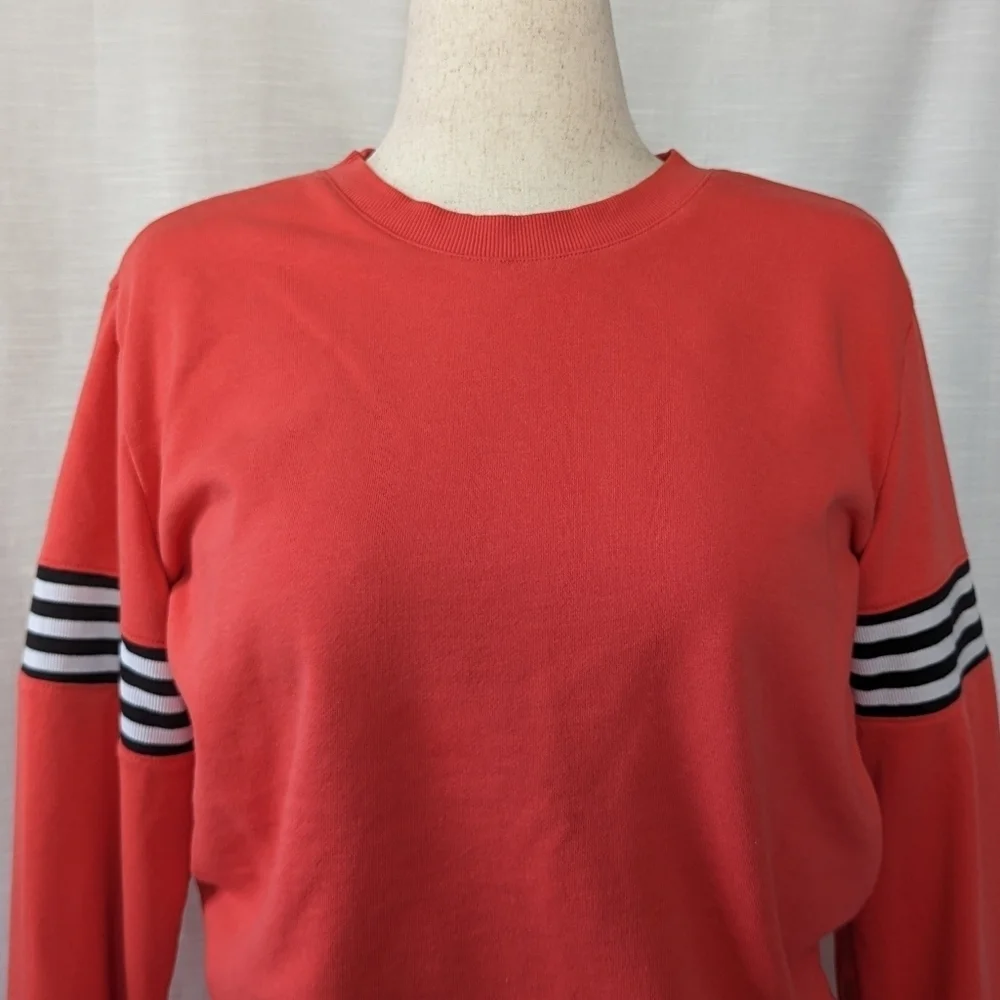 Lightweight Adidas Crewneck‎ Coral Sweatshirt - Picture 5 of 14